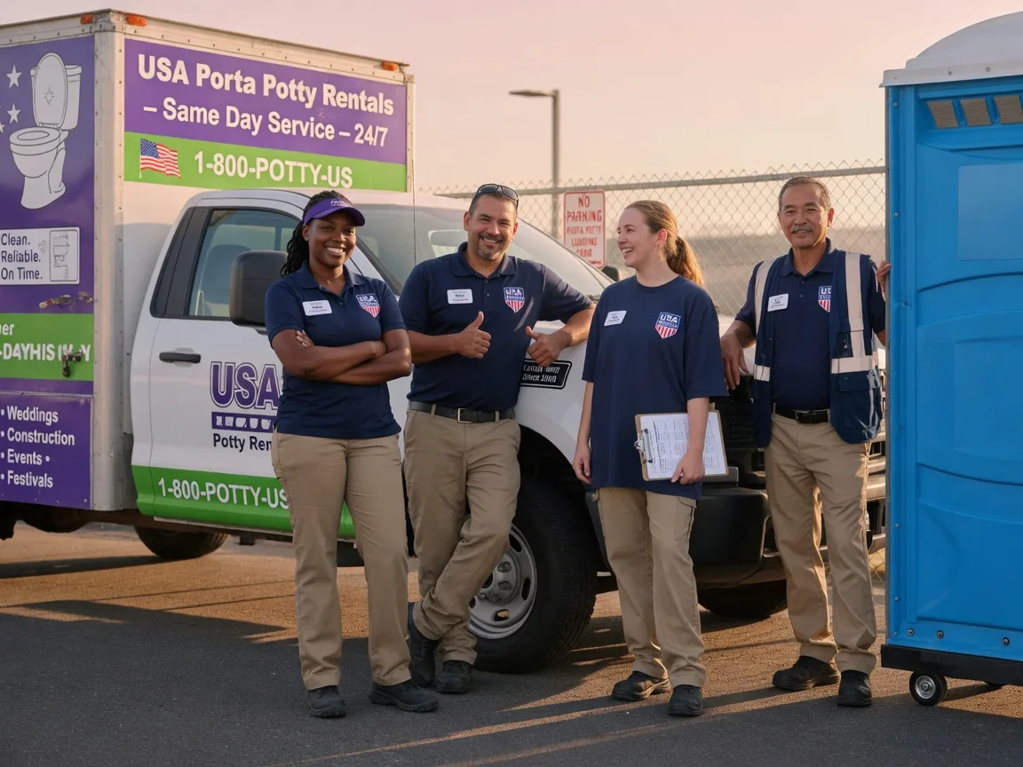 Porta Potty Rental company in Chest Springs, PA